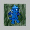 It's a dragon. Hurrah! This is the pic that broke my artist's block.