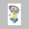 Old doodle of a chibi Tai, but hey. I likes it.